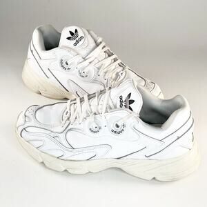 Adidas Originals Astir Casual Sneakers Tennis Shoes Triple White Women 9